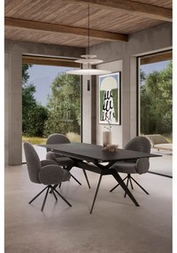 Sötétszürke fotel Dario – Marckeric