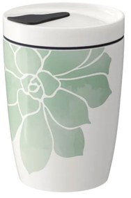 Like To Go zöld-fehér porcelán utazóbögre, 290 ml - Villeroy &amp; Boch