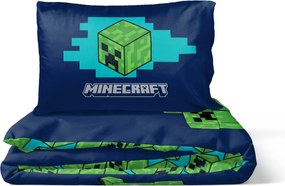 Minecraft Game Over Creepers ágyneműhuzat 140×200cm, 70×90 cm