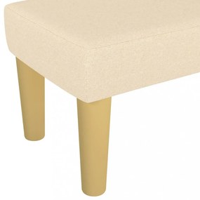 krémszínű szövet pad 100 x 30 x 30 cm