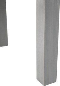 Fából készült kerti pad, szürke, 150 cm, FABLA