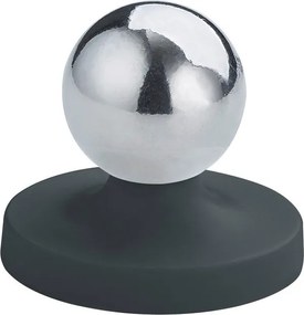 Matt fekete fém LED asztali lámpa (magasság 36 cm) Maxi – Reality