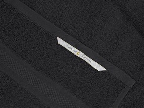 CLARYSSE ELEGANCE kéztörlő 60x110 cm antracit, 100% pamut