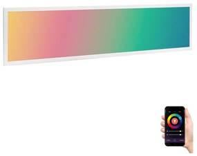 Aigostar - LED RGBW fényerőszabályozható beépíthető mennyezeti panel MESH LED/36W/230V 120x30 cm