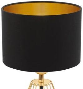 Eglo 95788- Asztali lámpa CARLTON 2 1xE14/60W/230V