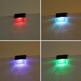Immax 08501C - KÉSZLET 6x LED RGB Napelemes fali lámpa LED/1W/1,2V 3500K IP65