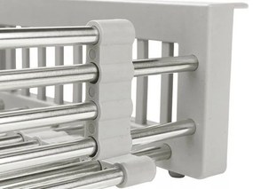 Teleszkópos csöpögtető mosogatóhoz szürke