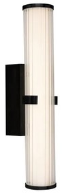 SEARCHLIGHT-63125-1BK CLAMP Fekete Színű Fürdőszoba Tükörmegvilgító Lámpa LED 18W IP44