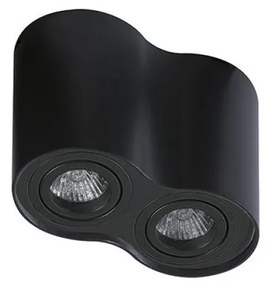 AZZARDO-2136 BROSS Fekete Színű Mennyezeti Lámpa 2xGU10 50W IP20