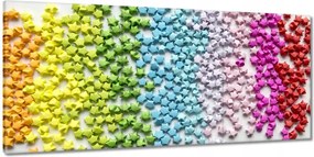 Festmények 210x100 Színes origami csillagok