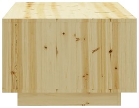 tömör fenyőfa dohányzóasztal 110 x 50 x 33,5 cm