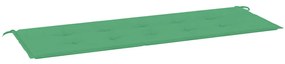 vidaXL zöld oxford szövet kerti padpárna 150 x 50 x 3 cm