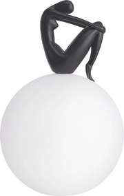Step Into Design WOMAN ST-6020-B black Asztali lámpa 1x40w/E27 IP20