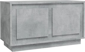 vidaXL betonszürke szerelt fa TV-szekrény 80x35x45 cm