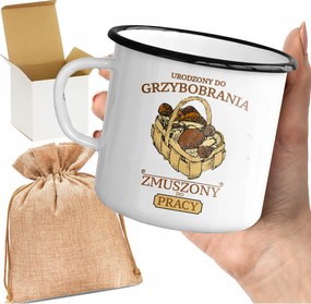 Nyomott Mintás Bögre, Gombaölésre Született, Munkára Kényszerült