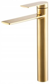 Gamma Aqua magasított fürdőszobai mosdó csaptelep - arany