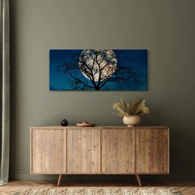 Fa képe teliholdkor (120x50 cm)