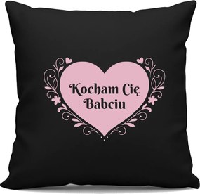 Szeretlek Nagymama Fekete Párna Ajándék Nagymamáknak Nagymama Napja