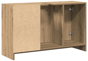 Mosogató Szekrény Kézműves tölgy 90x29x55 cm Összeszerelt Fa