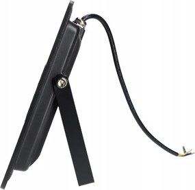 LED kültéri reflektor, 200 W, 230 V, 4500 K, IP65, fekete