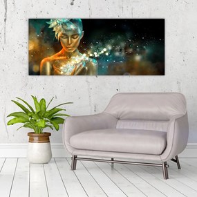 Az arany tündér képe (120x50 cm)