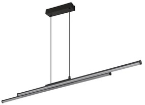 Globo 67342-24H - LED Csillár zsinóron KIRINA LED/24W/230V 3000K fekete