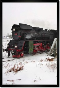 Bekeretezett plakátok 40x60 Gőzmozdony Ol 49-59