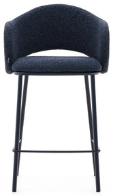Sötétkék bárszék (ülésmagasság 65 cm) Maina – Kave Home