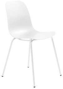 Whitby design szék, fehér PP