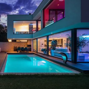 LED RGBW fürdőszobai dimmelhető szalag LED/7,5W/12V IP65 3m Wi-Fi Tuya