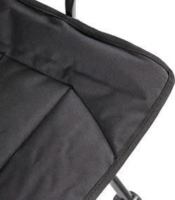 Leziter XL karfás horgász szék pohártartóval fekete