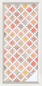 Öntapadós szélvédő furnér Adatvédelem Virágos szépség 50x116