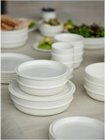 Krémszínű porcelán leveses tálka 600 ml Eau – Zone