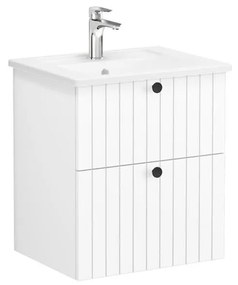 Fürdőszoba szekrény mosdóval VitrA Root 60x67x46 cm fehér matt ROOTG60WINTS