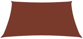 vidaXL terrakotta téglalap alakú oxford-szövet napvitorla 2,5 x 4 m