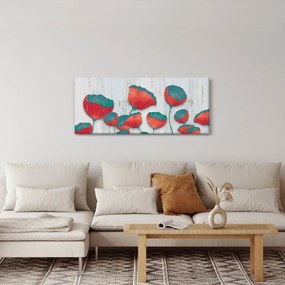 Kép - Pipacsok - kerozin (120x50 cm)