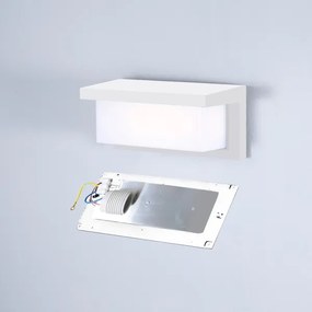 Brilagi - LED RGBW kültéri fali lámpatest BRICKY 1xE27/9W/230V fehér IP54