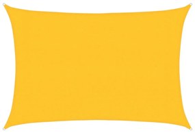 sárga HDPE napvitorla 160 g/m² 3 x 5 m