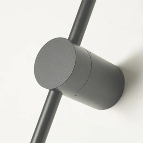 Brilagi - LED kültéri fali lámpatest AURA LED/12W/230V 3000K IP54 antracit