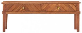 tömör akácfa TV-szekrény 110 x 40 x 41 cm