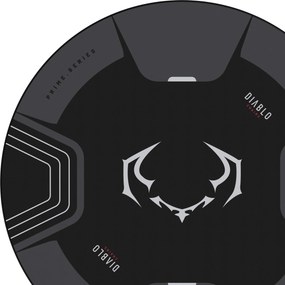 Csúszásmentes védőszőnyeg gamer székhez, fekete-szürke