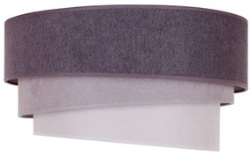 Duolla - Mennyezeti lámpa TRIO 1xE27/15W/230V á. 45 cm antracit/szürke/fehér