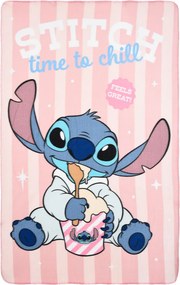 Disney Lilo és Stitch, A csillagkutya Time to Chill polár takaró 100x150cm