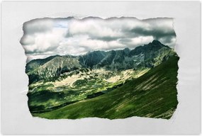 Poszterek 120x80 Tátra Lengyel hegyek Kilátás