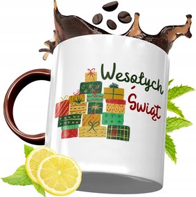 Bordó Karácsonyi Bögre Születésnapi Ajándék fényképes nyomtatással