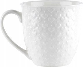 Nagy Kerámia Bögre kávé italok tea gyógynövények fehér 580 ml