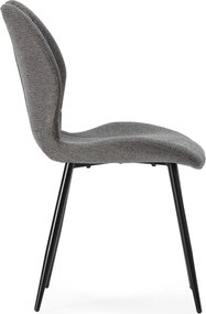 Szürke étkezőszék szett 4 db-os Muli – Marckeric