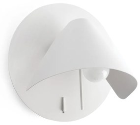 FARO NOON fali lámpa, fehér, E27 foglalattal, IP20, 62355