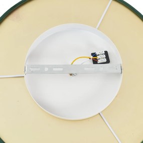 Modern mennyezeti lámpa zöld bársonnyal, LED-del, 3 lépésben dimmelhető - Bredow