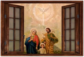 Poszterek 90x60 Szent Család József Mária